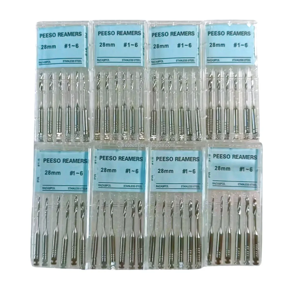Dentals 28/32 mm Engine Rotary File Metal P Drill Surgical Implants Drill Medical Root Canal
