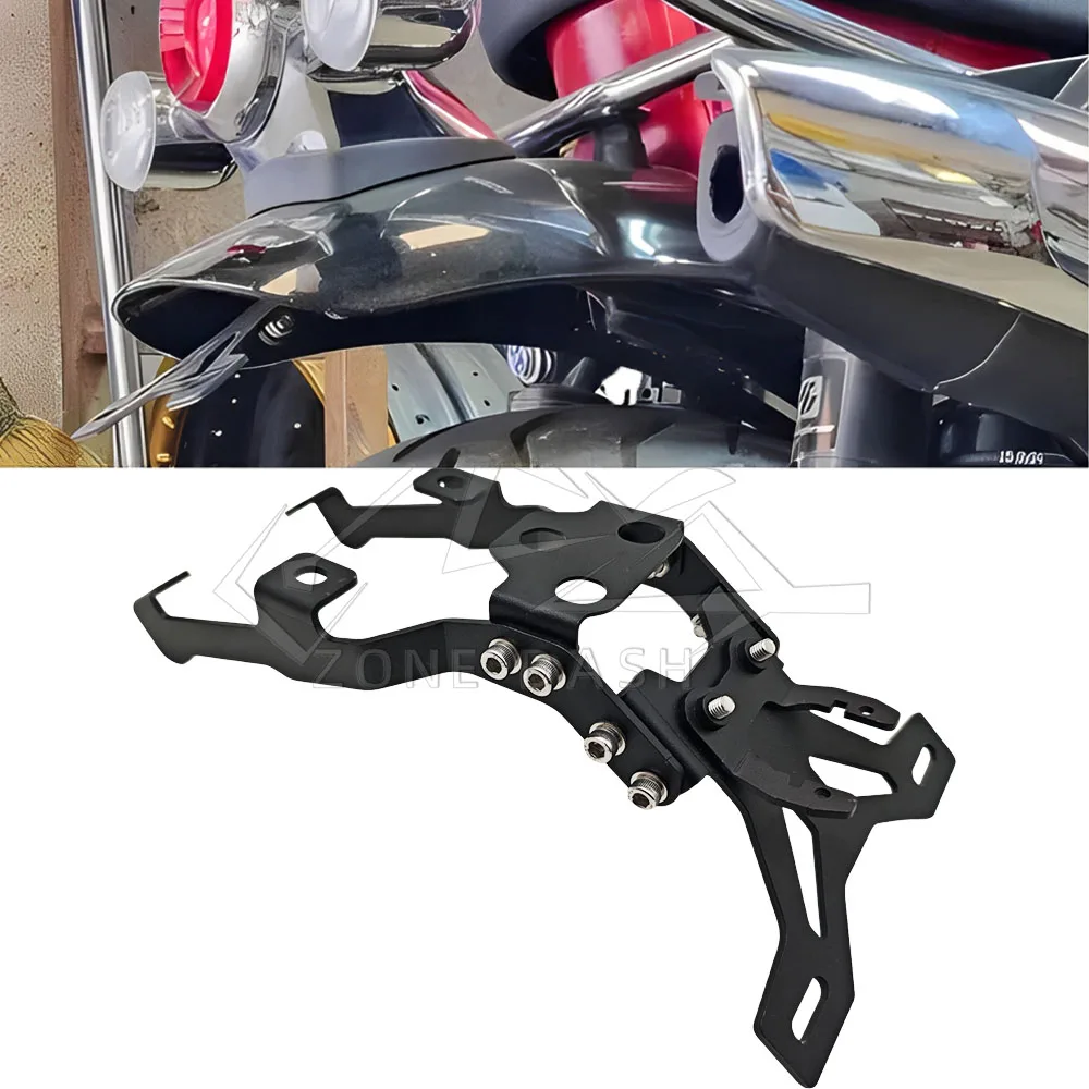 

ДЛЯ HONDA DAX125 DAX ST 125 2022 2023 2024 КОРОТКАЯ ЗАДНЯЯ ЗАДНЯЯ ЗАДНЯЯ ПЛАСТИНА Аксессуары для мотоциклов Рамка номерного знака