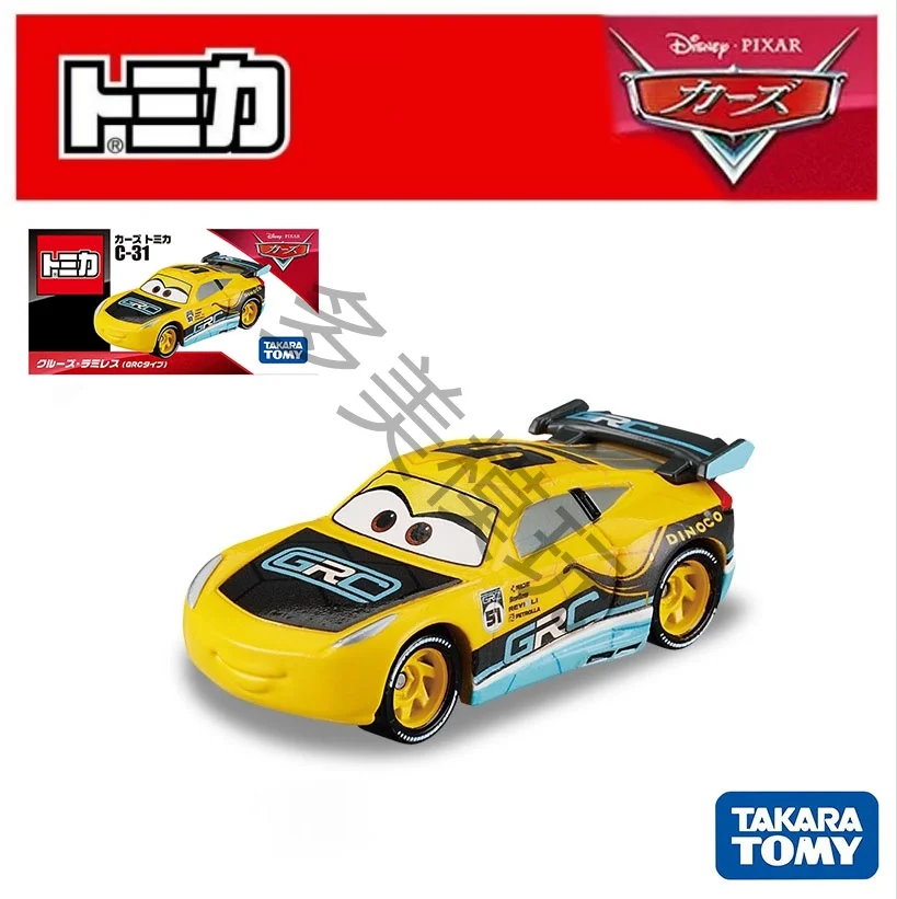 Takara Tomy Disney Auta Tomica C-31 Cruise Ramirez (Typ GRC) Model samochodu ze stopu, replika, seria, prezenty dla dzieci, zabawki dla chłopców