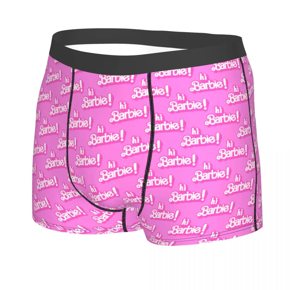 Customized Male Fashion Barbie Cute Underwear Boxer Briefs Stretch Shorts Panties Underpants