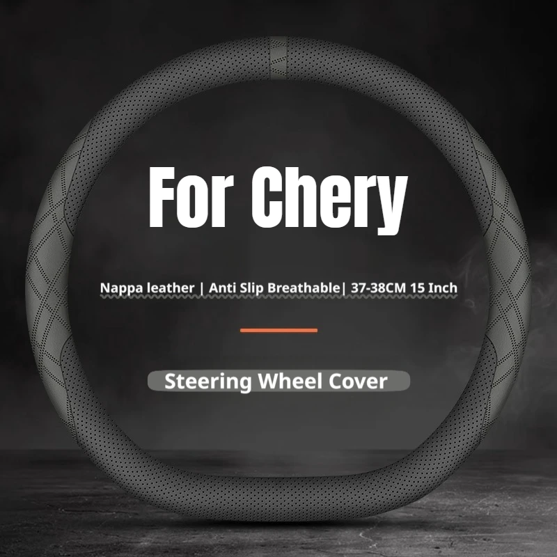 2026 Dual‑color Steering Wheel Cover, For Chery Tiggo 4 Pro Tiggo 7 Pro Tiggo 8 Pro Tiggo 9 OMODA 5 Arrizo 8 Tiggo 2 Auto Decor