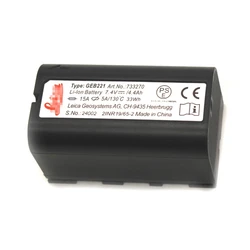 New GEB221 Battery For Leica GX1230/System1200/TS02/TS06/TS11/TS12/TS13/TS15/TS16/iCR80/iCR70/CR60/CR50 Total Stations 733270