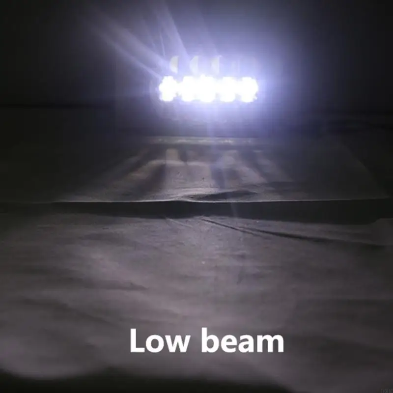 D5BE 13 LED Beads 7Inch Square Headlight LED Fog Lamp High And Low Beam Light For Automotive Off Road Use Waterproof