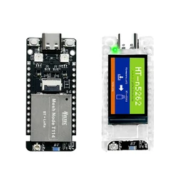 Lokalizator meshtastic Nordic nRF52840 SX1262 LoRaWAN LoRa pozycjonowanie urządzeń wyświetlacz TFT małej mocy BLE WiFi Heltec T114