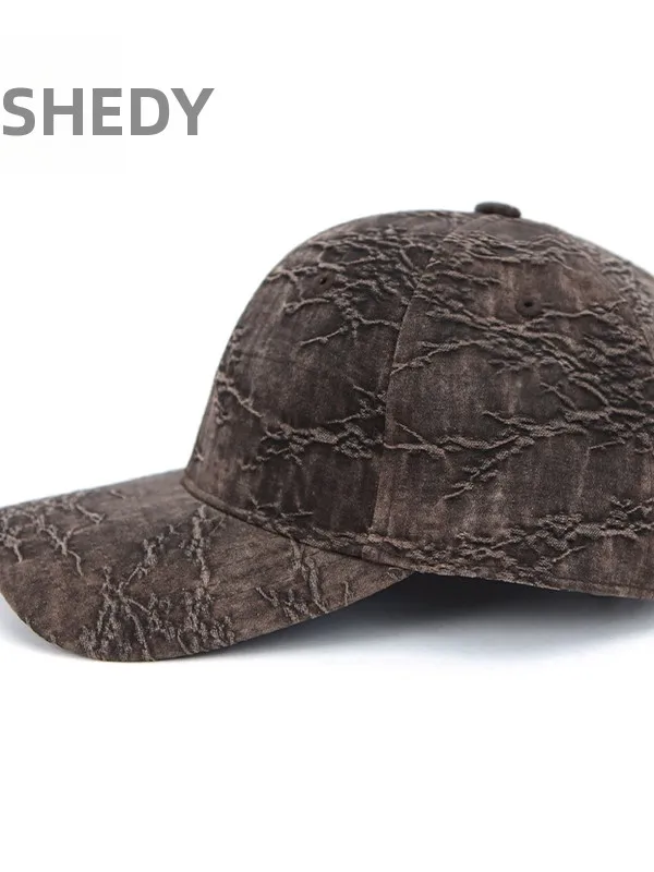dim-mermaid-pattern-oil-silk-baseball-cap-spring-autumn-winter-unisex-sun-protection-casual-style-real-silk-material-hat