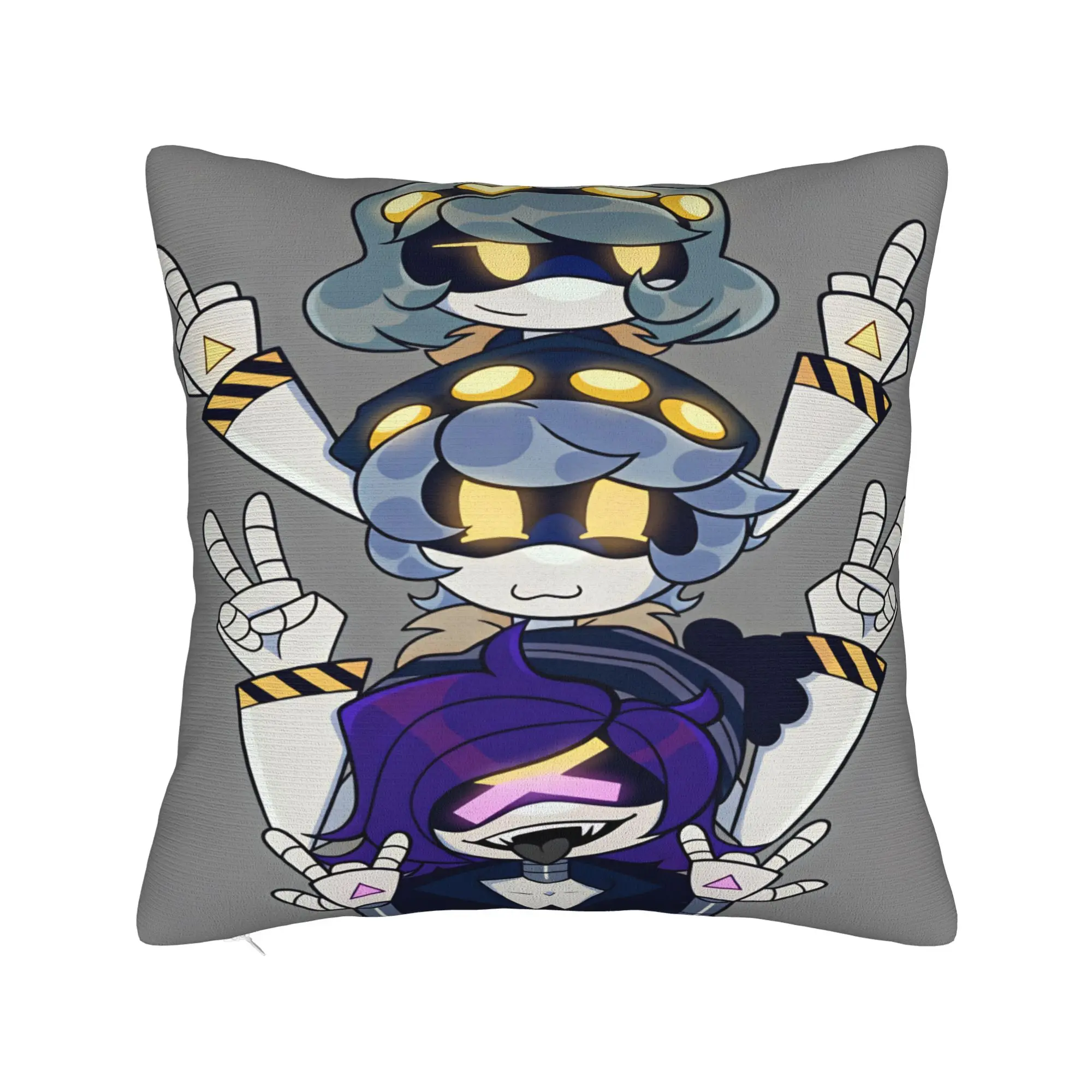 Murder Drones Cartoon Animation Pillow Case  Graphic Pillow Cover Fashion Pillowcases For Living Room Bed Chair
