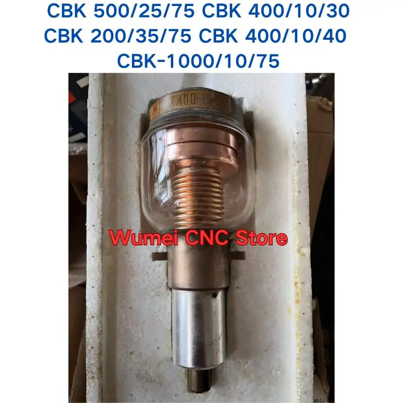 Glass adjustable vacuum capacitor CBK-500/25/75 CBK-400/10/30 CBK-200/35/75 CBK-400/10/40 CBK-1000/10/75 Others, please consult