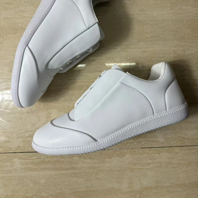 premium shoes for man high quality leather men's sneakers and casual shoes luxury designer shoes for man sneaker tenis hombre view 2