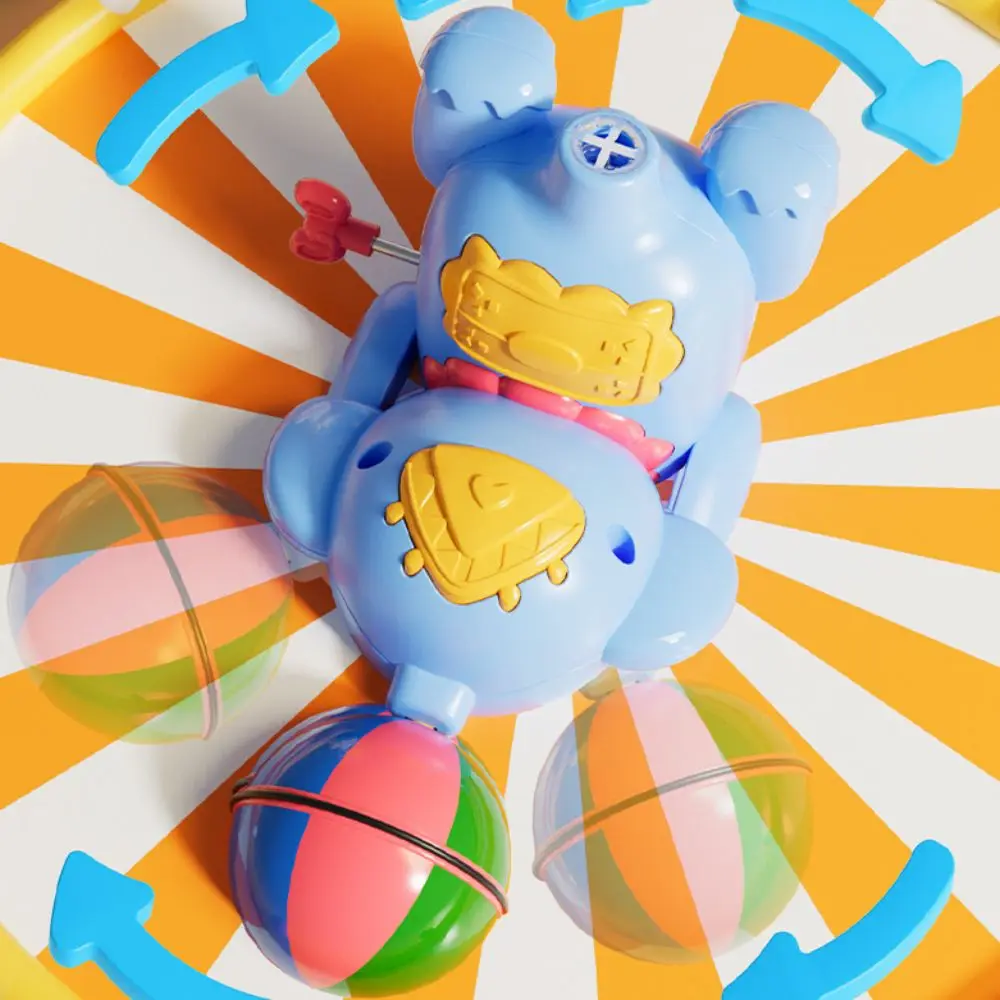 Aprende a gatear juguetes para bebés ojos grandes dibujos animados aprendizaje muñeca para gatear mecanismo de reloj silbato de escalada Twist Walking Duck