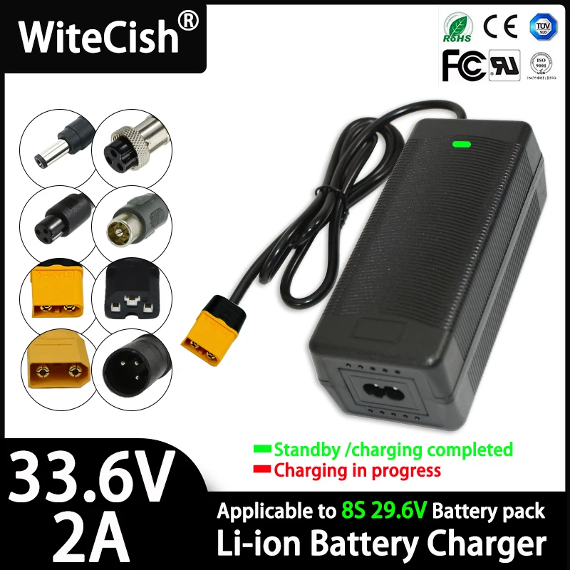 33.6V 2A Li-Ion Bat…