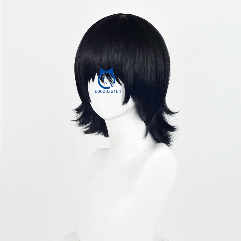 HUNTERXHUNTER Shizuku High Quality Cosplay 38cm Black Hot Sale Wig Anime Heat Resistant Synthetic Hair for Party Comic Con Coser