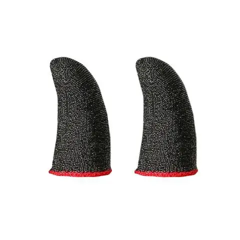 

Breathable Sweatproof Anti-slip Finger Sleeve for PUBG Mobile Games Gaming, 1-10 Pairs Covering Fingertips