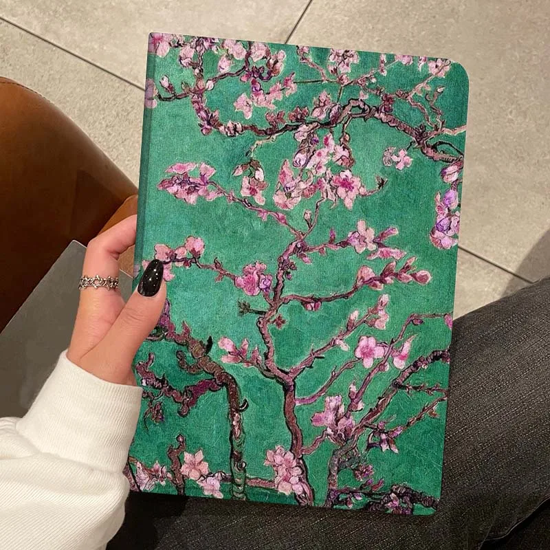 

Vintage art flower fashion For Xiaomi Redmi Mi Pad 2 4 5 6 6s 7 8 11 12.5 12.4 11.2 8.7 SE Pro Plus Max Cover Tablet Case