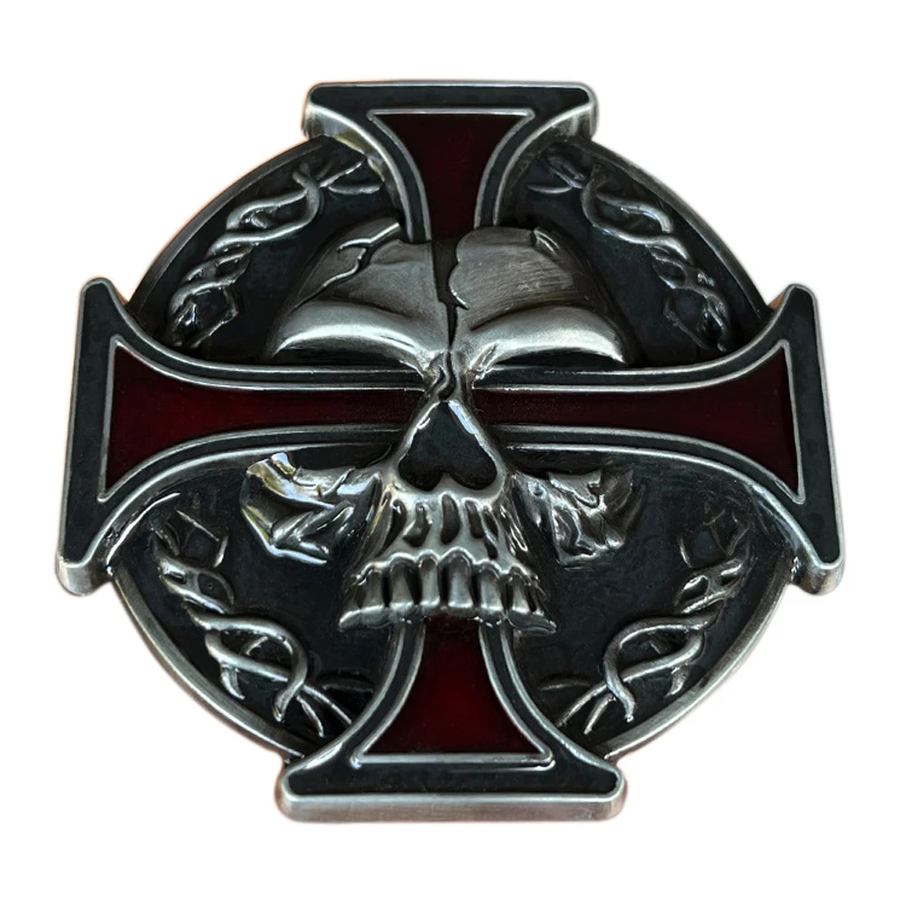 

Cool Celtic Skull Belt Buckle for Men Western Cowboys Zinc Alloy Metal with Good Plating Hevillas Para Cinturon Hombre