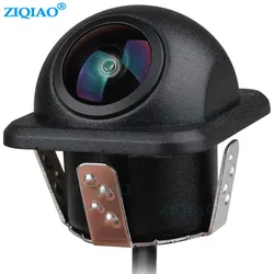 ZIQIAO Car Rear View Parking Camera Universal HD Night Vision Waterproof Auxiliary Reversing Camera HS001