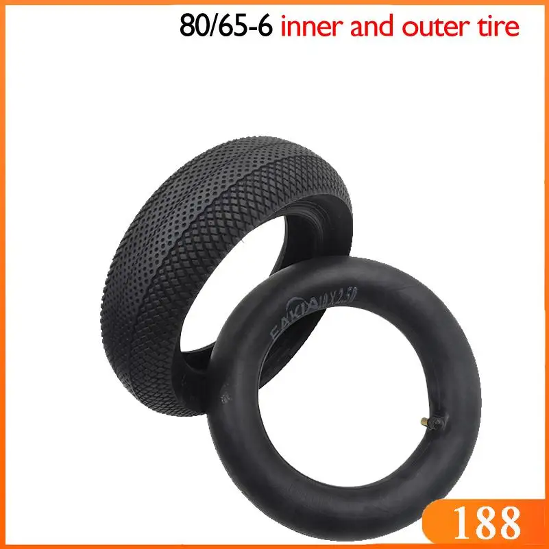 10 Inch 80/65-6 Outer tire Inflatable Wheel for Inokim for Kugoo M4 G1 for Dualtron VICTOR EAGLE for Speedway 4
