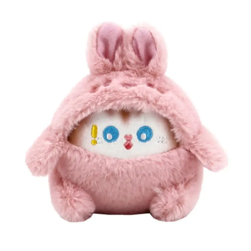 Plush Animal Squeeze Toy Cartoon Ornament Plush Squeeze Creature Slow Rebound Fidget Toy Collectible Bag Pendants For Dormitory