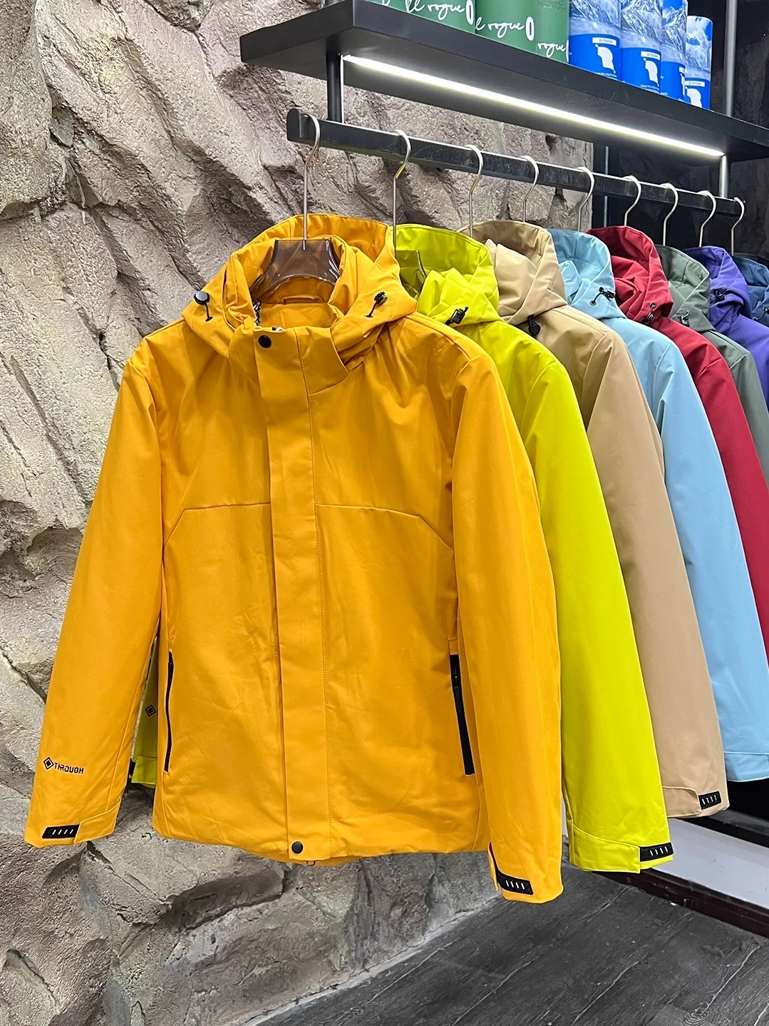 Cappotto da uomo in cotone con tecnologia aphene da esterno Jaet in cotone impermeabile con riflessione del calore e cappuccio a prova di T, adatto ai giovani...