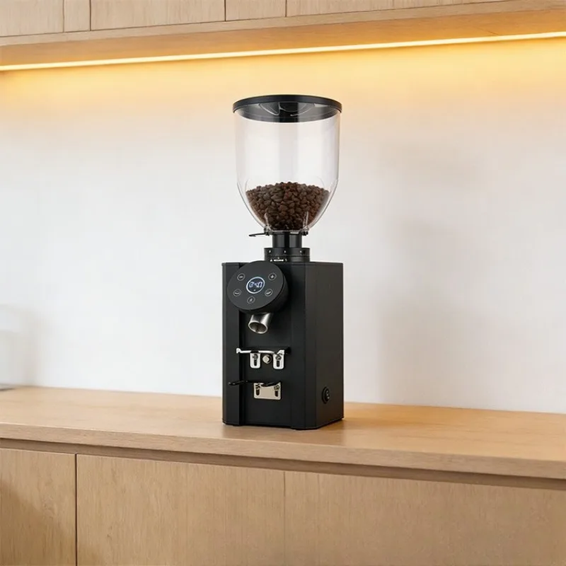 

Electric bean grinder, quantitative coffee grinder household small 64mm flat knife grinder