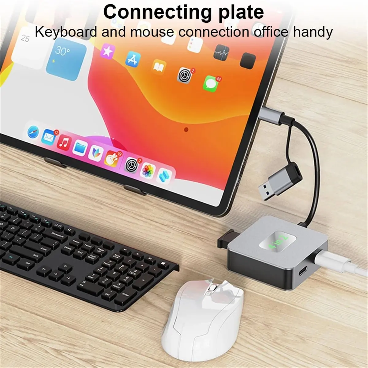 NEW! USB 3.2 Hub USB C Hub USB-C/USB-A to 10Gbps USB 3.2 Mini 4 Port USB Hub 2xUSB3.2+2xUSB-C3.2 Docking Station USB Adapter