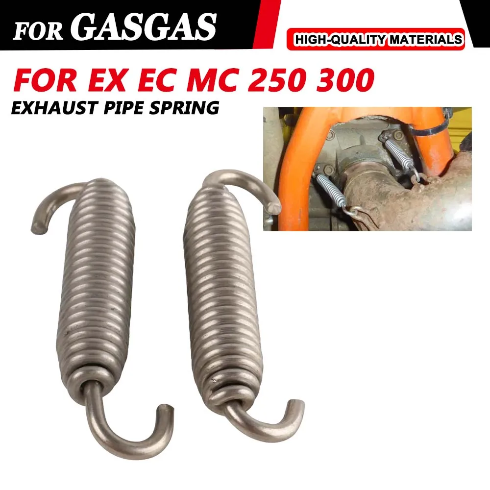 For GASGAS EX EC MC 250 300 2021 2022 2023 2024 2025 Motorcycle Accessories Exhaust Pipe Spring Tailpipe Retaining Springs