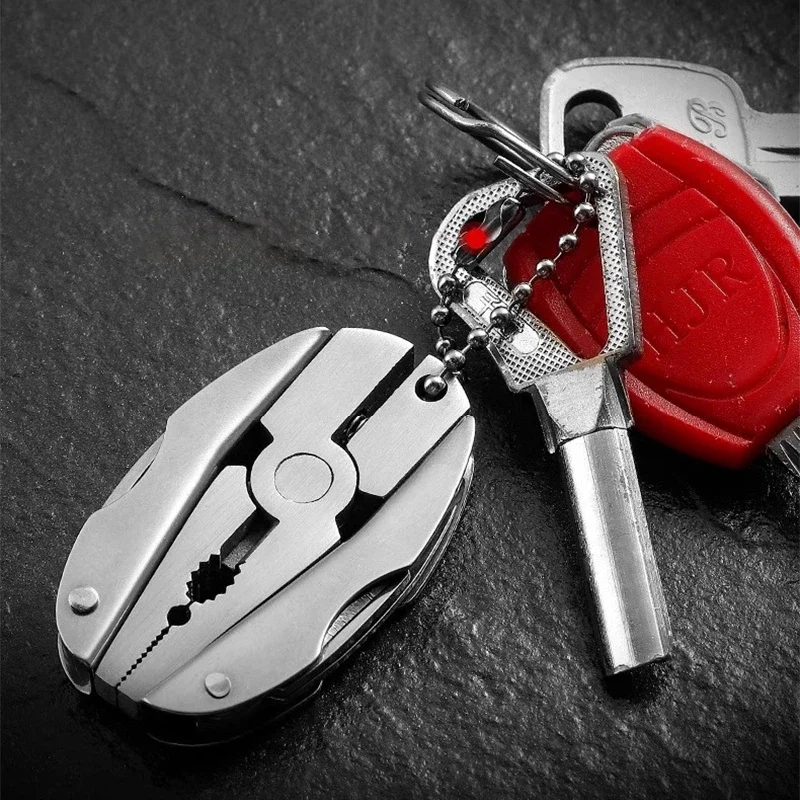 

Outdoor Mini Multi-purpose Pliers Portable Stainless Steel Plier Multifunction Screwdriver Hand Tools Folding Tool Pliers Set