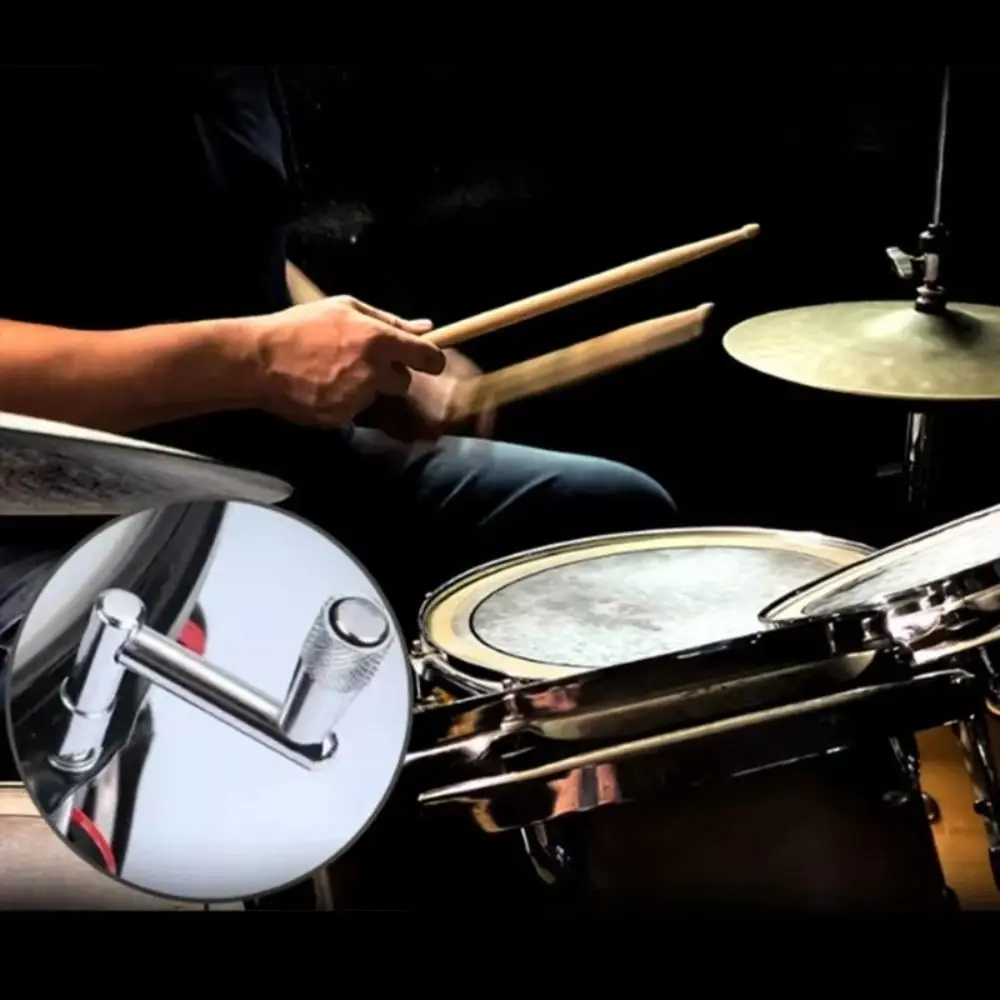 Llaves de tambor estilo T Z, llave cuadrada estándar Universal de 5,5mm, accesorios de percusión de velocidad de movimiento continuo, llaves de afinación de tambor