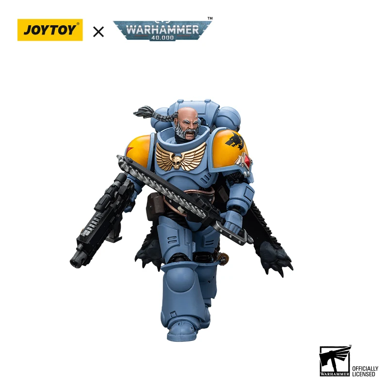 [IN STOCK] JOY TOY 1/18  Warhammer 40K Action Figure Space Marines Space Wolves Claw Pack 5PCS  Anime Collection Military Model