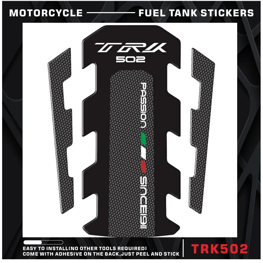 3D Fuel Gas Tank Pad Protector Decal Stickers Full TRK 502X TRK502X 502 LOGO For  TRK 502 X New