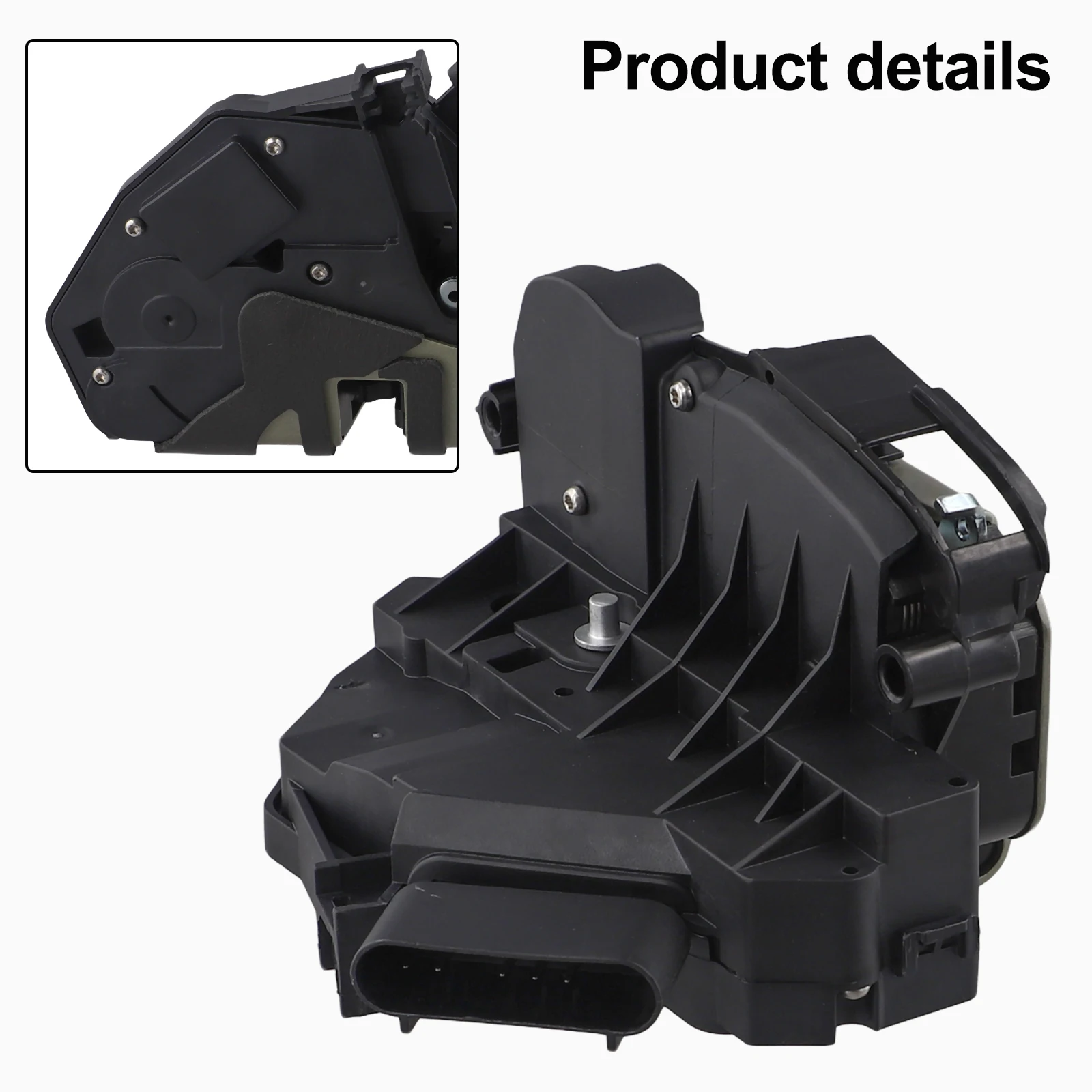 

Car Front Left Door Lock 5Pin for For S60 2010 2018 with OEM 31349858 ABS and Metal Material for Long Term Use