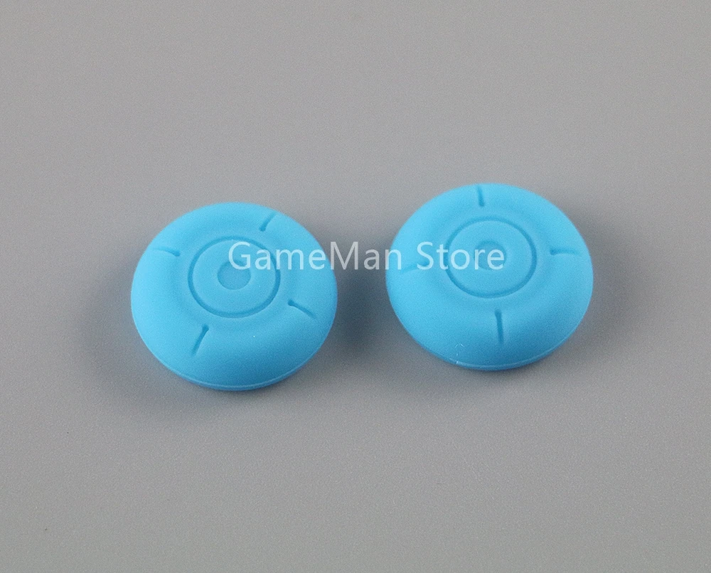 2pcs จอยสติ๊ก Caps ซิลิโคนที่มีสีสัน Analog Grip Stick ปุ่มฝาครอบสําหรับสวิทช์ NS NX อุปกรณ์เสริม