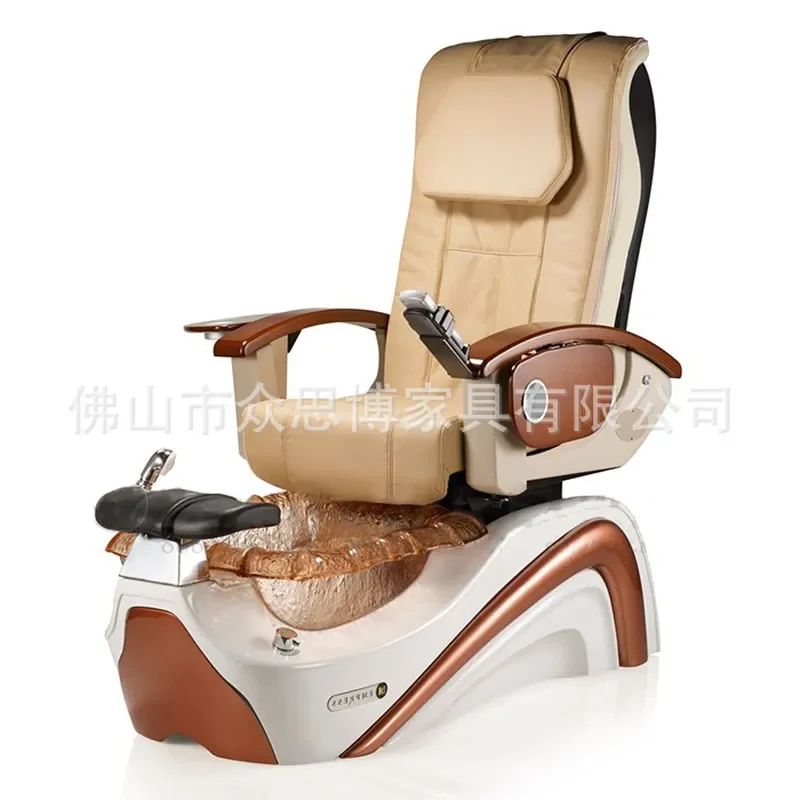 Manufacturer Electric Nail Sofa Multifunctional Eyelash Beauty Foot Soaking Sofa Beauty Salon Foot Bath Foot Massage Chair