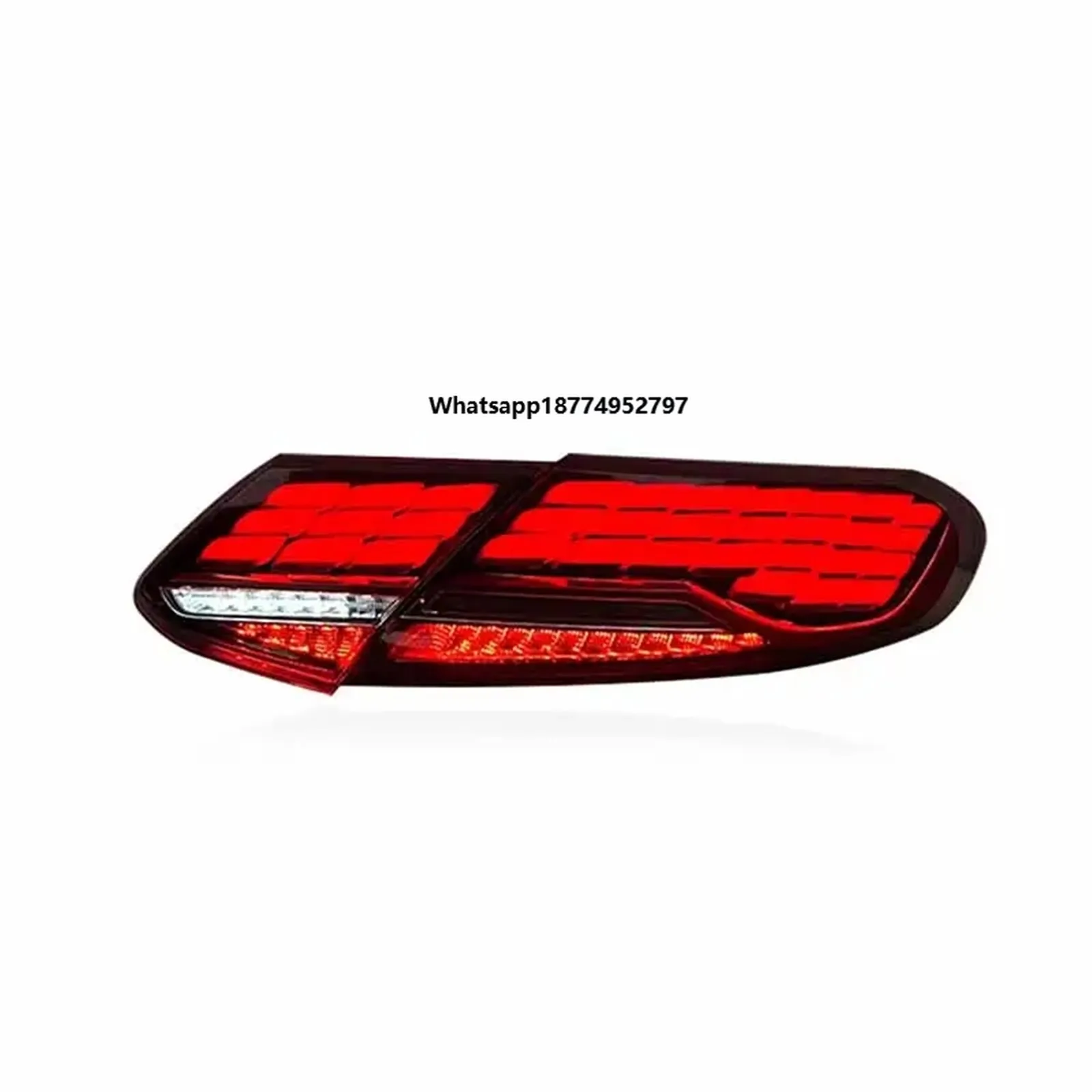 Pair Taillight Assembly for  C Class W205 Coupe 2015-2022 Rear Lamp Car Tail Lights Turn Signal Brake Reverse Lamps