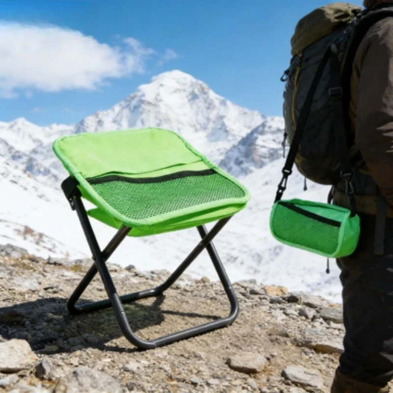 

Портативный табурет для рыбалки на открытом воздухе, кемпинга, путешествий, отдыха, сумка, складной стол, сумка для ручек, карман Maza