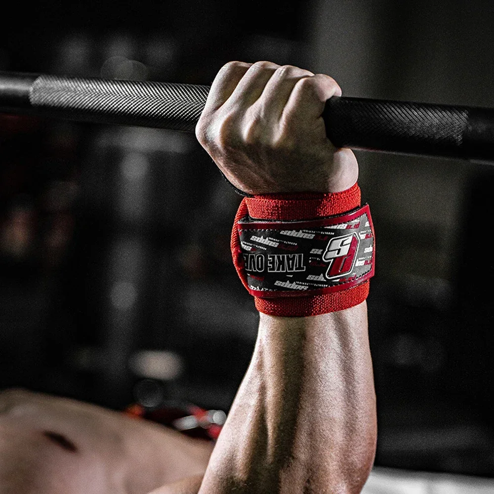 1 Pair Wrist Guard Wraps Sports Wristbands Wrist Brace Support For Gym Workouts Weight Lifting Fitness Gear Training