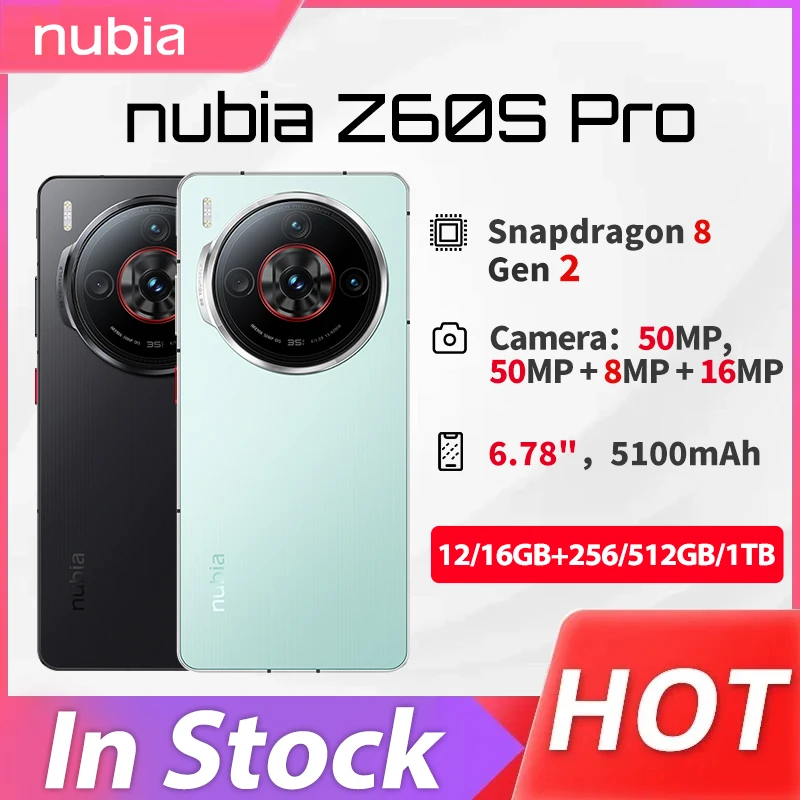 Original Nubia Z60S Pro 6.78