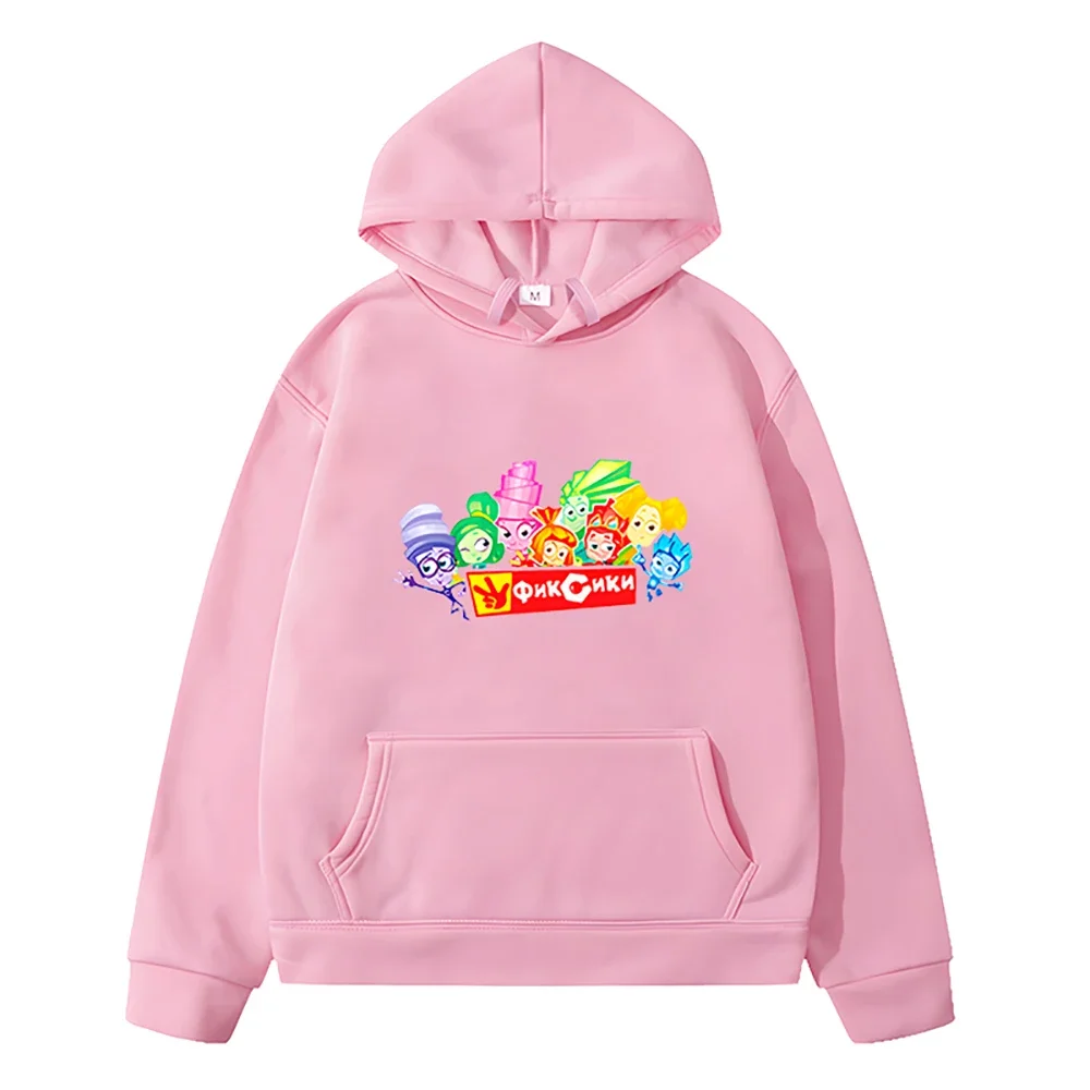 2024 New Fixies Hoodies Spring Autumn Anime Hoodie Sweatshirts Kawaii Fleece Pullover y2k sudadera kids clothes girl boy clothes