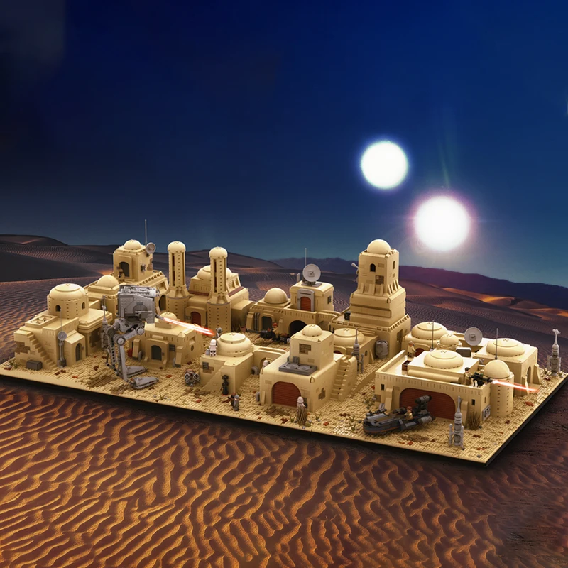 MOC-57891 ビルディングブロック宮殿建築都市街並みシリーズ DIY モデル教育組み立てるレンガパズルおもちゃキッズギフト