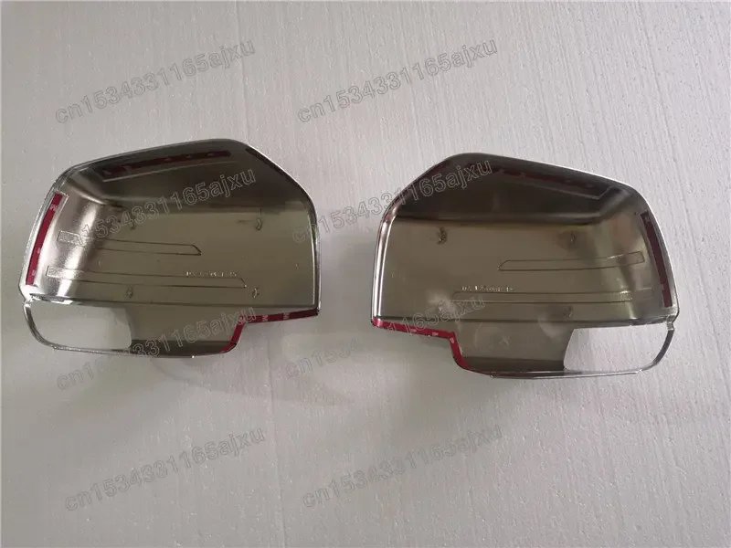 ABS Chrome Rearview Mirror Cover Trim/Rearview Mirror Decoration Car Styling For ISUZU D-MAX DMAX MU-X 2015-2018