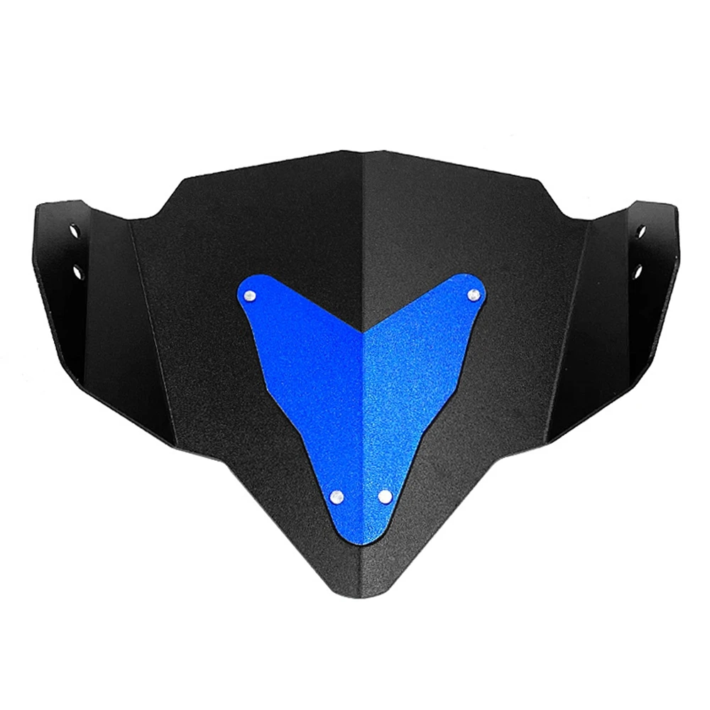 Deflectores de flujo de aire para parabrisas de motocicleta, pantalla protectora con soporte para Yamaha MT-03 MT25 FZ03 2015 2016