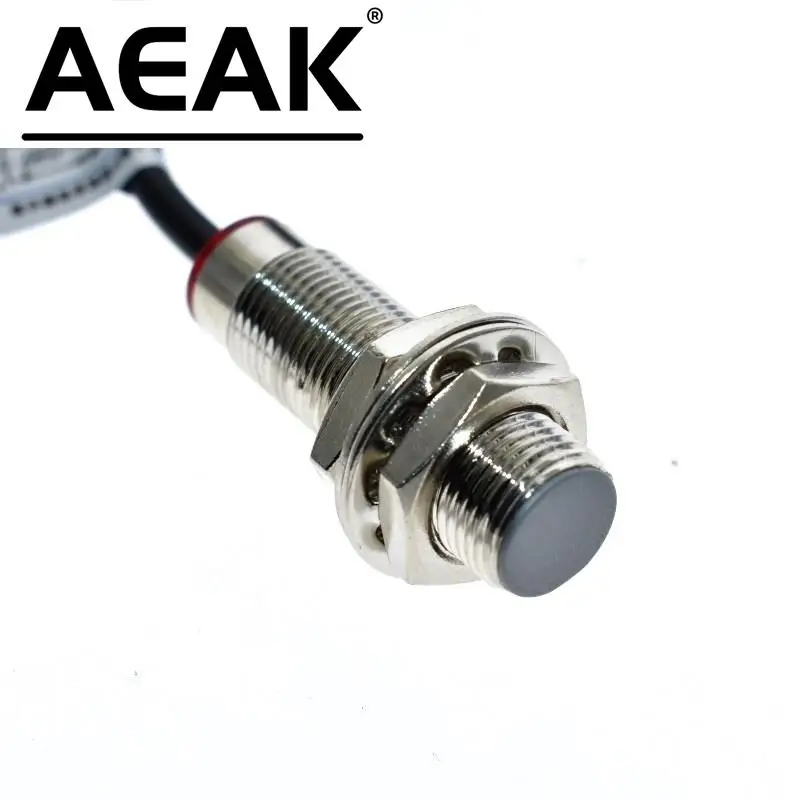 NJK-5002C Sensor efek Hall sakelar jarak NPN 3-kabel biasanya terbuka + objek deteksi magnet: logam