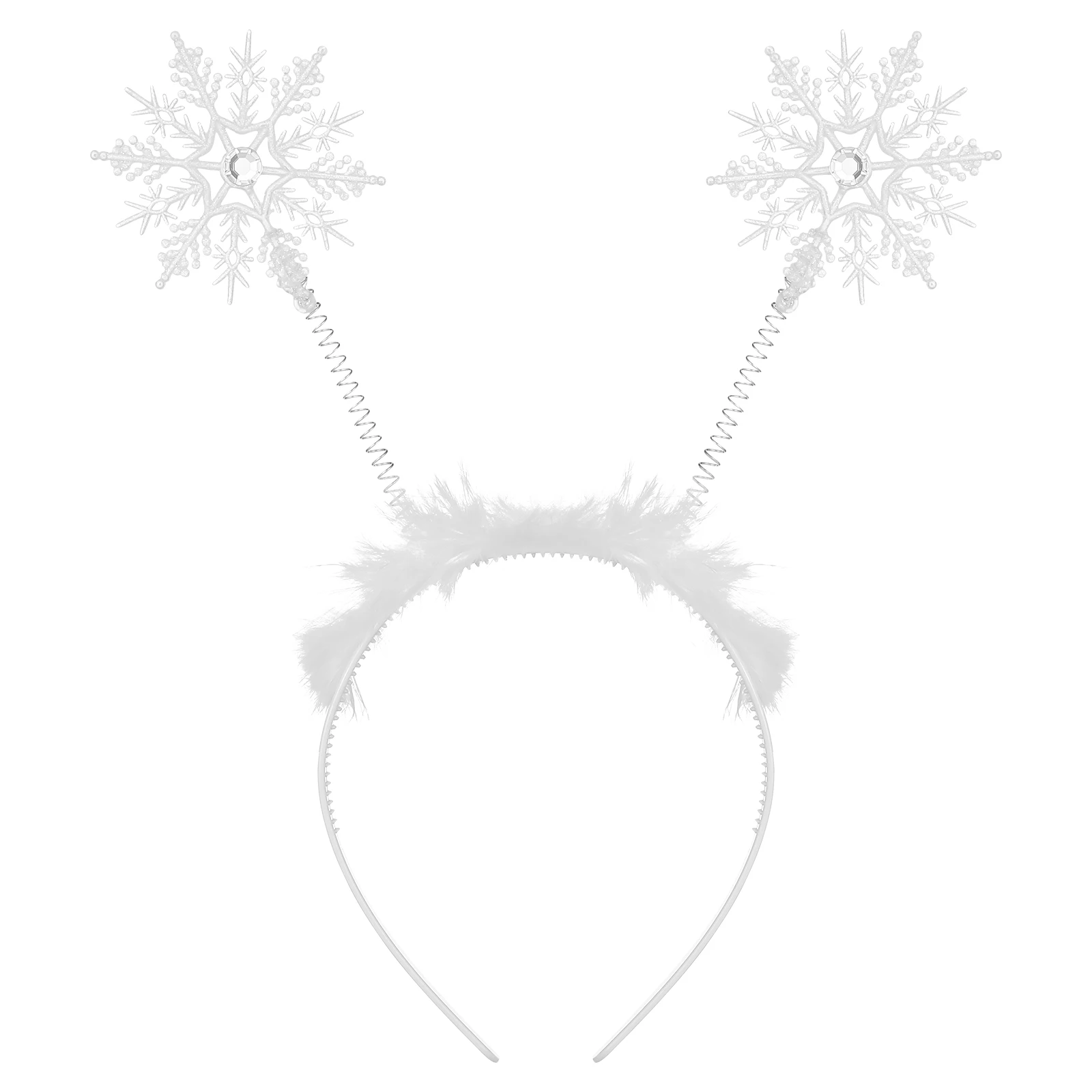 

Christmas Headwear Snowflake Hair Kids Hoop Headdress Adult Lightweight Non Fading Party Accessories Girls Christmas