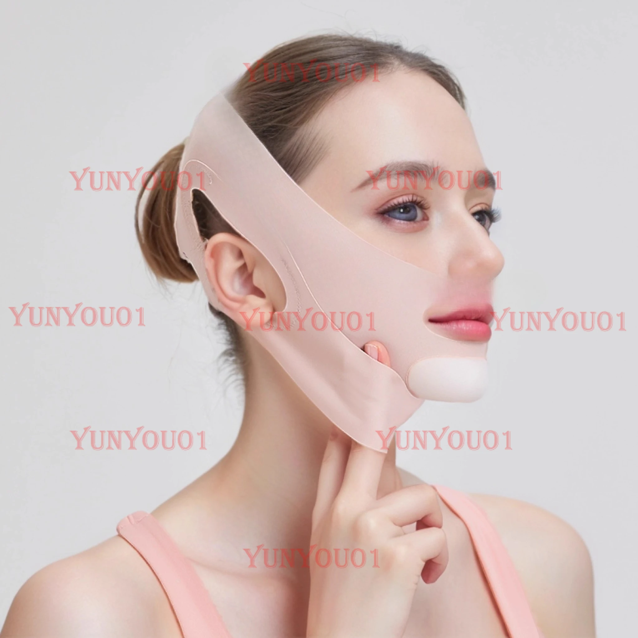 Thin Face Artifact Bandage Small V Face Lift Firming Face Double Chin Shaping Mask Recovery Hood