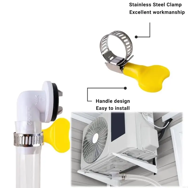 M6CB كفاءة مكيف هواء تصريف أنبوب المنزل أجهزة الجهاز جزء البلاستيك أنبوب تصريف