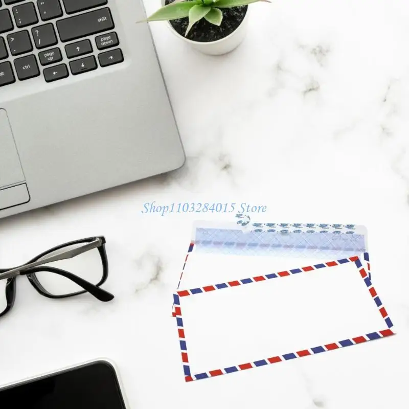 R6FF 5/15/20pcs Air Mail Envelopes Invitation Letter Envelopes for Parties Holiday
