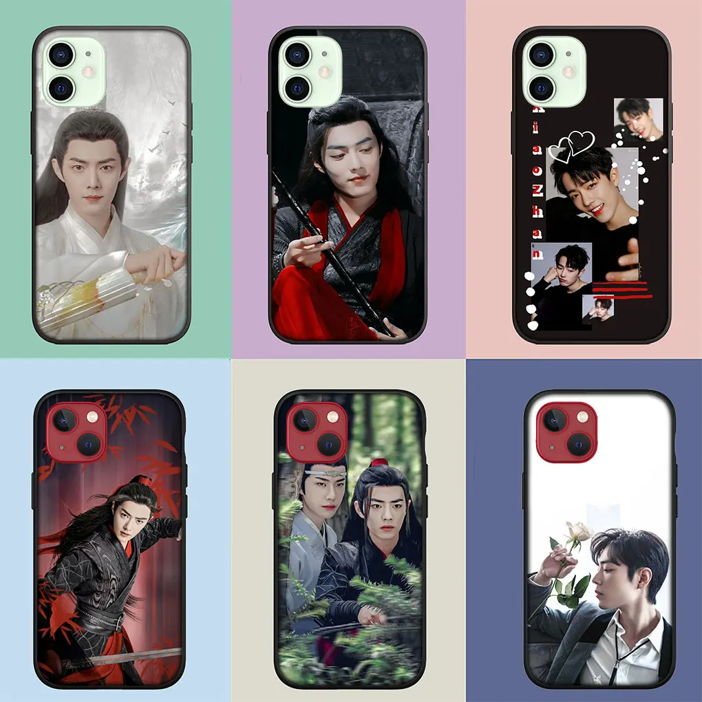 The Untamed Xiao Zhan wei wuxian Casing for iPhone 15 14 13 12 Mini 11 Pro X XR XS Max 7 8 Plus + 15+ 14+ Phone Cover Case