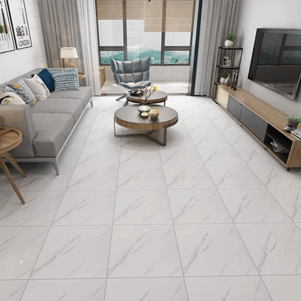 Durable Self Adhesive Floor Tile 30X30CM Marble Texture Vinyl Floor Tile PVC Water Proof Wall Floor Decal Home Decor