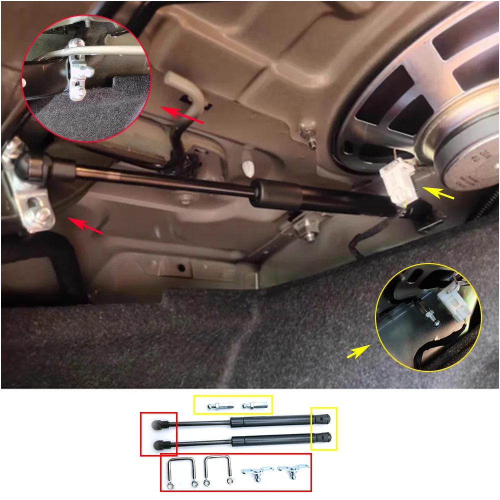 Hydraulic Rod for Nissan Altima 2019-2025 L34 Accessories Car Rear Trunt Door  Strut Bars Refit Support Spring Shock Brakcet