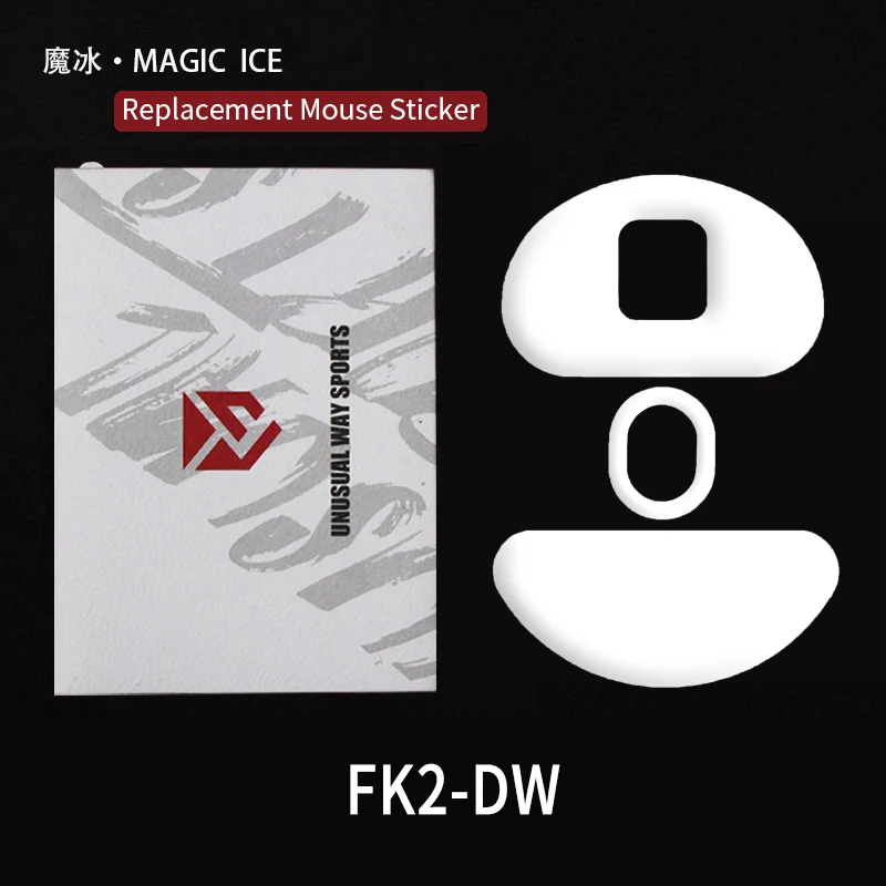 UWS Mouse Skates Feet FK2DW ZA13DW S2DW Cambered Surface PTFE Anti Collapse Magic Ice Pink Black Silver Fox