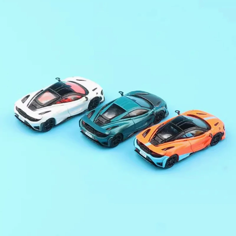 MASDI 1/64 Scale 765LT Simulation Alloy Car Model Adult Souvenir Classic Static Display Collectible Toy Gift